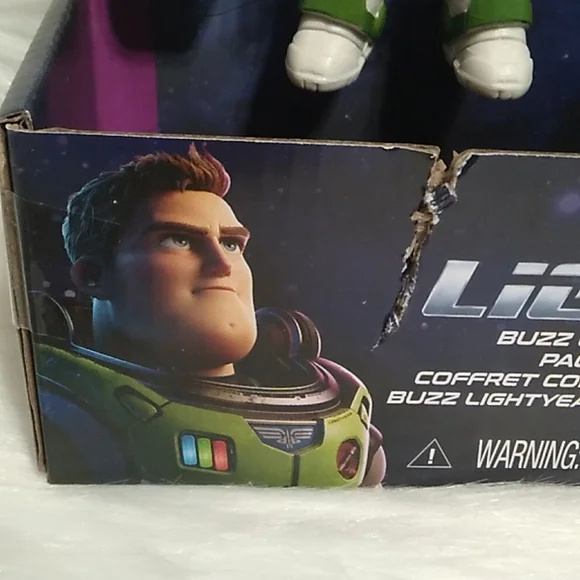 NWT Disney Pixar 2022 Buzz Lightyear VS. Zurg Coffret Combat